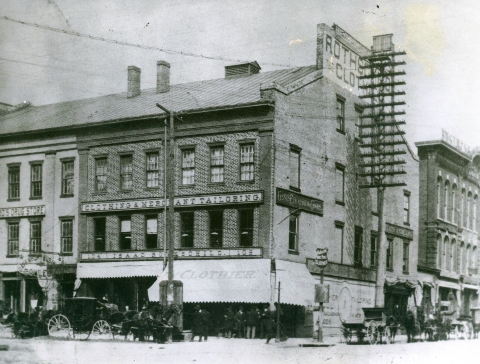 Undated -- Isaac Rothschild Clothing & Merchant Tailoring